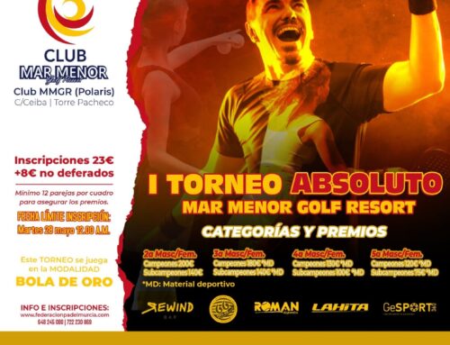 31 Mayo-2 Junio Federación Murciana de Pádel Torneo Open de Pádel MMGR