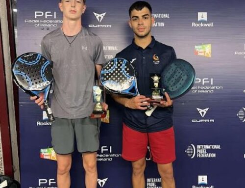 Jugadores de nuestro Club han ganado el Campeonato Nacional Irlandés Intermedio de Pádel